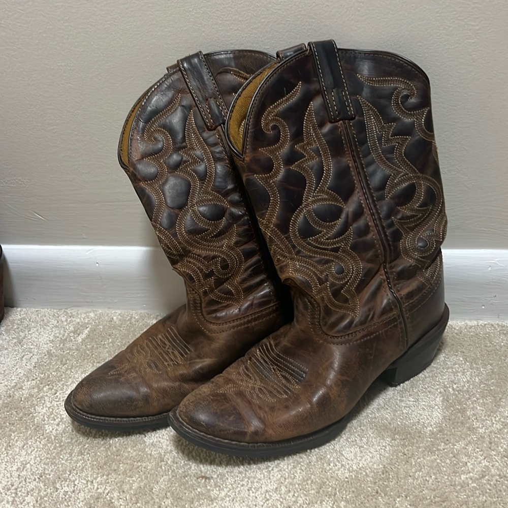 Laredo Women’s Maddie Leather Western Boot 51112 7.5